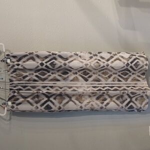 Wet Seal Y2K Pull On Maxi Skirt See Through Mini Lined Vintage Large Aztec Beach